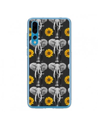 Coque Huawei P20 Pro Elephant Tournesol - Eleaxart