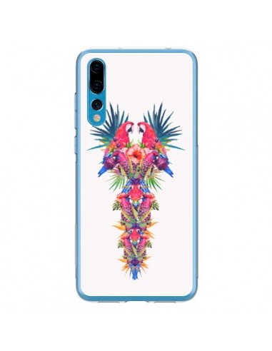 Coque Huawei P20 Pro Parrot Kingdom Royaume Perroquet - Eleaxart
