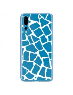 Coque Huawei P20 Pro Girafe Mosaïque Blanc Transparente -...