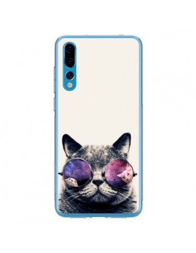 Coque Huawei P20 Pro Chat à lunettes - Gusto NYC