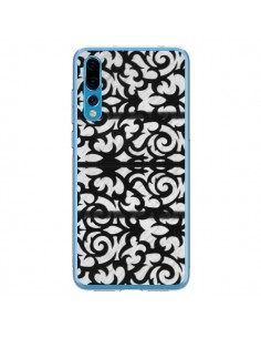 Coque Huawei P20 Pro Abstrait Noir et Blanc - Irene Sneddon