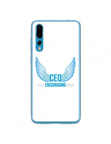 Coque Huawei P20 Pro CEO Chief Encouraging Officer Bleu - Shop Gasoline