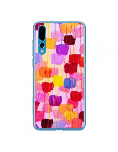 Coque Huawei P20 Pro Pois Roses Dottie - Ebi Emporium