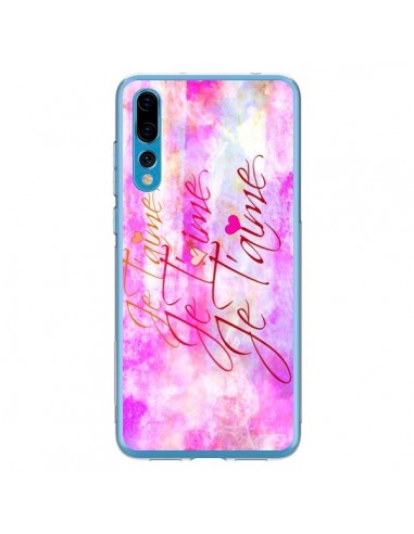 Coque Huawei P20 Pro Je t'aime I Love You - Ebi Emporium