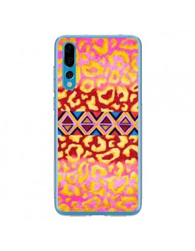 Coque Huawei P20 Pro Tribal Leopard Rose - Ebi Emporium