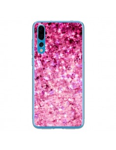 Coque Huawei P20 Pro Romance Me Paillettes Roses - Ebi...