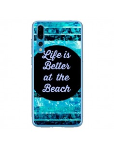 Coque Huawei P20 Pro Life is Better at The Beach - Ebi...