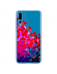 Coque Huawei P20 Pro Creation in Color Pink Rose...
