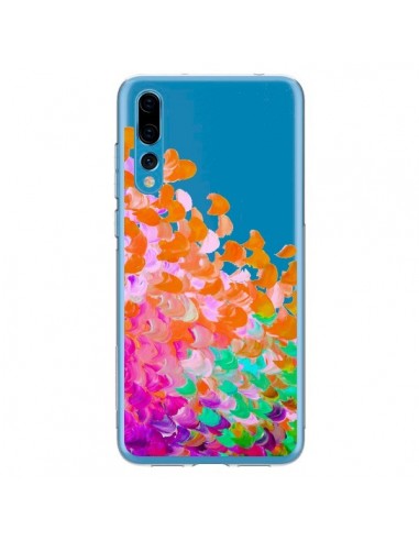 Coque Huawei P20 Pro Creation in Color Orange Transparente - Ebi Emporium