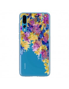 Coque Huawei P20 Pro Cascade Florale Transparente - Ebi...