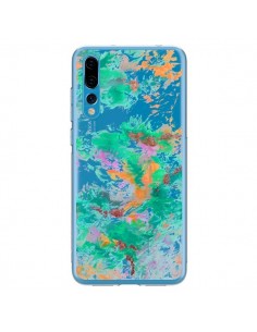 Coque Huawei P20 Pro Mermaid Sirene Fleur Flower...