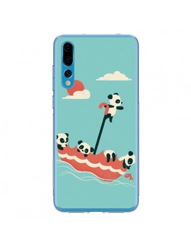 Coque Huawei P20 Pro Parapluie Flottant Panda - Jay Fleck
