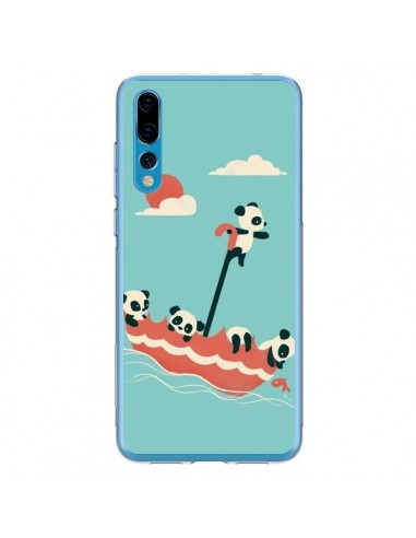 Coque Huawei P20 Pro Parapluie Flottant Panda - Jay Fleck