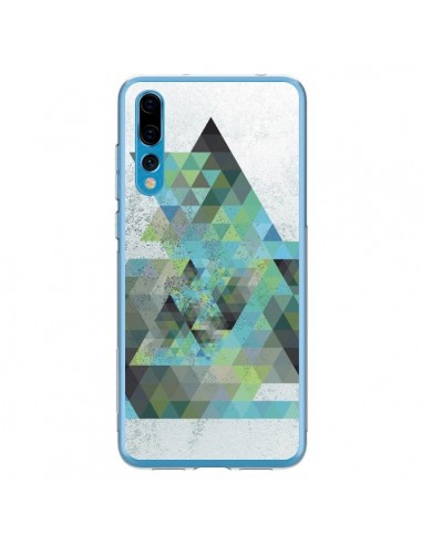 Coque Huawei P20 Pro Azteque Gheo Vert - Javier Martinez