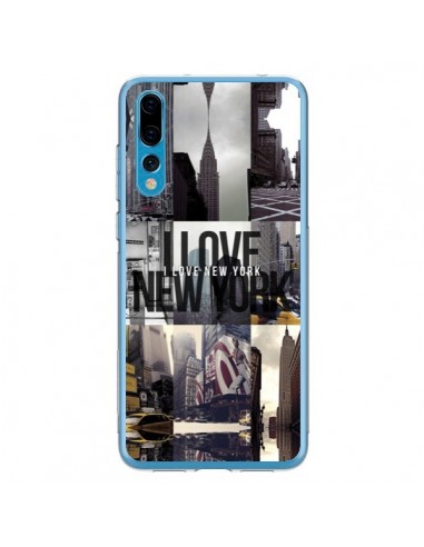 Coque Huawei P20 Pro I love New Yorck City noir - Javier Martinez