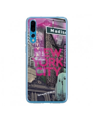 Coque Huawei P20 Pro New York City Rose - Javier Martinez