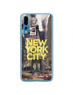 Coque Huawei P20 Pro New York City Jaune - Javier Martinez