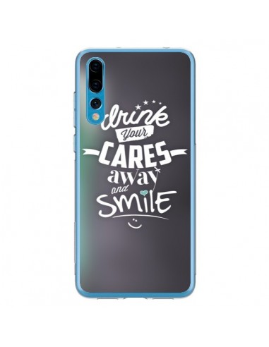 Coque Huawei P20 Pro Drink Gris - Javier Martinez