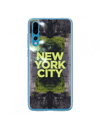 Coque Huawei P20 Pro New York City Vert - Javier Martinez