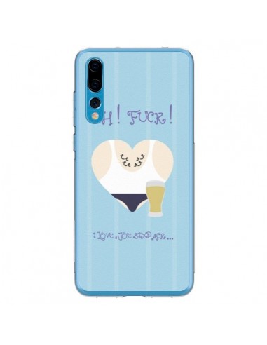 Coque Huawei P20 Pro Homme Man Fuck Love Coeur Amour - Julien Martinez