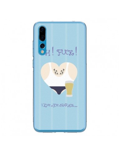 Coque Huawei P20 Pro Homme Man Fuck Love Coeur Amour - Julien Martinez