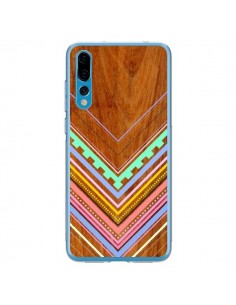 Coque Huawei P20 Pro Azteque Arbutus Pastel Bois Aztec...