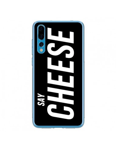 Coque Huawei P20 Pro Say Cheese Smile Noir - Jonathan Perez
