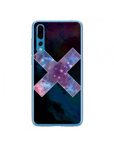 Coque Huawei P20 Pro Nebula Cross Croix Galaxie - Jonathan Perez