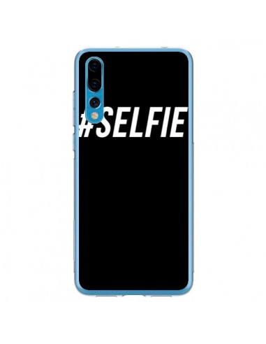 Coque Huawei P20 Pro Hashtag Selfie Blanc Vertical - Jonathan Perez