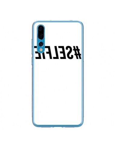 Coque Huawei P20 Pro Hashtag Selfie Noir Inversé - Jonathan Perez