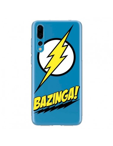 Coque Huawei P20 Pro Bazinga Sheldon The Big Bang Thoery Transparente - Jonathan Perez