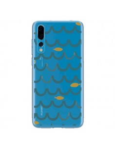 Coque Huawei P20 Pro Poisson Fish Water Transparente -...