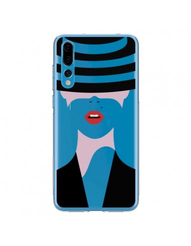 Coque Huawei P20 Pro Femme Chapeau Hat Lady Transparente - Dricia Do