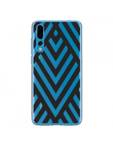 Coque Huawei P20 Pro Geometric Azteque Noir Transparente - Dricia Do