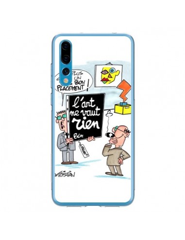 Coque Huawei P20 Pro L'art ne vaut rien - Kristian