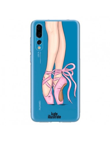 Coque Huawei P20 Pro Ballerina Ballerine Danse Transparente - kateillustrate