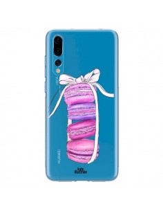 Coque Huawei P20 Pro Macarons Pink Purple Rose Violet...