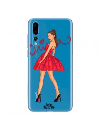 Coque Huawei P20 Pro Ariana Grande Chanteuse Singer Transparente - kateillustrate