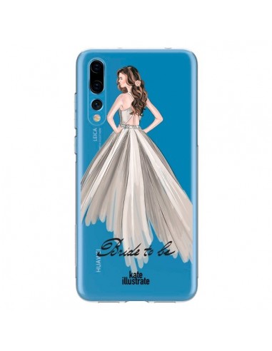 Coque Huawei P20 Pro Bride To Be Mariée Mariage Transparente - kateillustrate