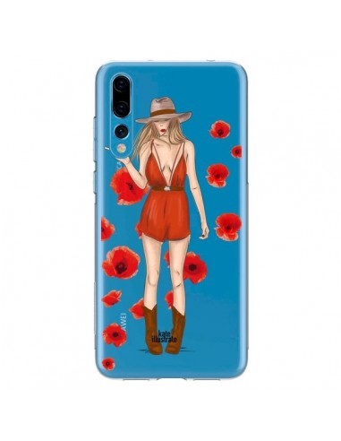 Coque Huawei P20 Pro Young Wild and Free Coachella Transparente - kateillustrate