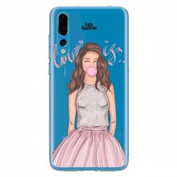 Coque Huawei P20 Pro Bubble Girl Tiffany Rose...
