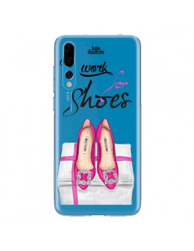 Coque Huawei P20 Pro I Work For Shoes Chaussures Transparente - kateillustrate