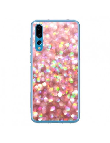 Coque Huawei P20 Pro Paillettes Pinkalicious - Lisa Argyropoulos