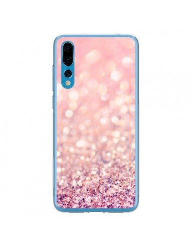 Coque Huawei P20 Pro Paillettes Blush - Lisa Argyropoulos