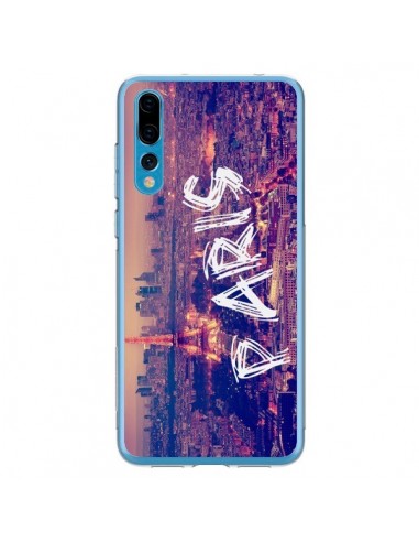 Coque Huawei P20 Pro Paris Tour Eiffel Tower Nuit - Laetitia