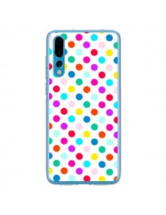 Coque Huawei P20 Pro Pois Multicolores - Laetitia
