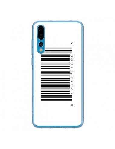 Coque Huawei P20 Pro Code Barres Noir - Laetitia