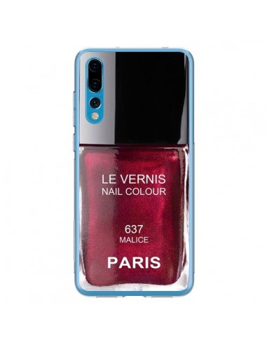 Coque Huawei P20 Pro Vernis Paris Malice Violet - Laetitia