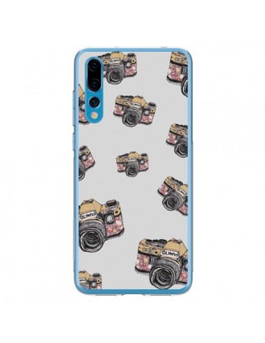 Coque Huawei P20 Pro Appareil photo vintage Rose - Laetitia