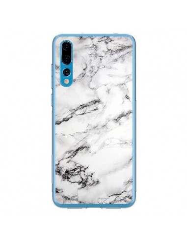 Coque Huawei P20 Pro Marbre Marble Blanc White - Laetitia